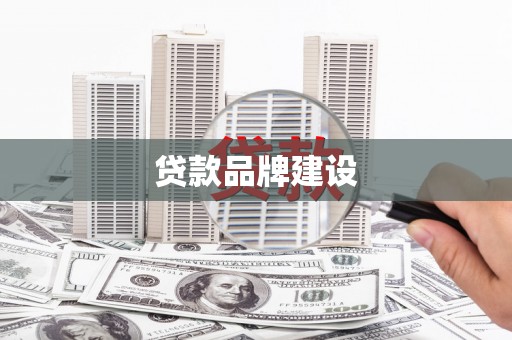 四湖贷款品牌建设