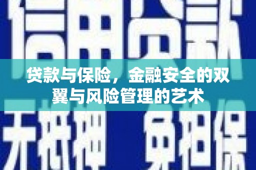 四湖贷款与保险，金融安全的双翼与风险管理的艺术
