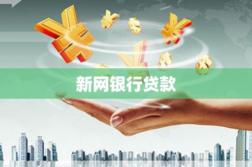 四湖新网银行贷款
