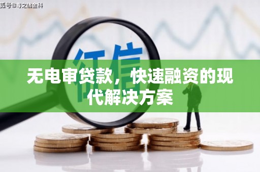 四湖无电审贷款，快速融资的现代解决方案