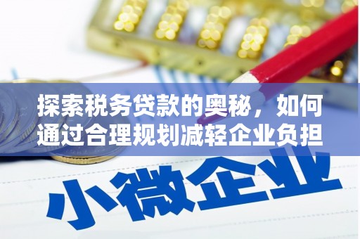 四湖探索税务贷款的奥秘，如何通过合理规划减轻企业负担