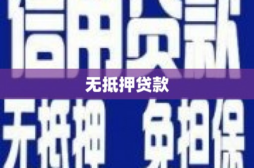 四湖无抵押贷款