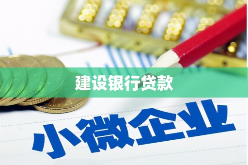 四湖建设银行贷款