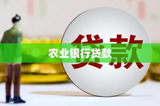 四湖农业银行贷款