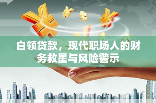 四湖白领贷款，现代职场人的财务救星与风险警示