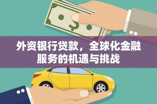 四湖外资银行贷款，全球化金融服务的机遇与挑战