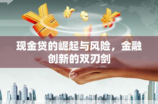 四湖现金贷的崛起与风险，金融创新的双刃剑