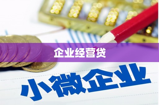 四湖企业经营贷