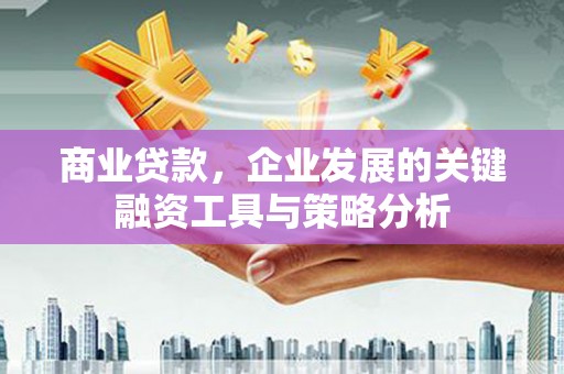 四湖商业贷款，企业发展的关键融资工具与策略分析