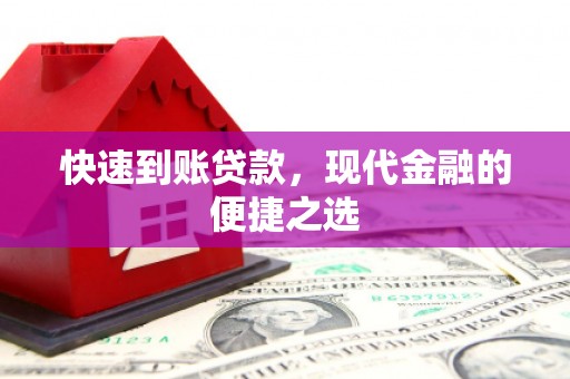 四湖快速到账贷款，现代金融的便捷之选