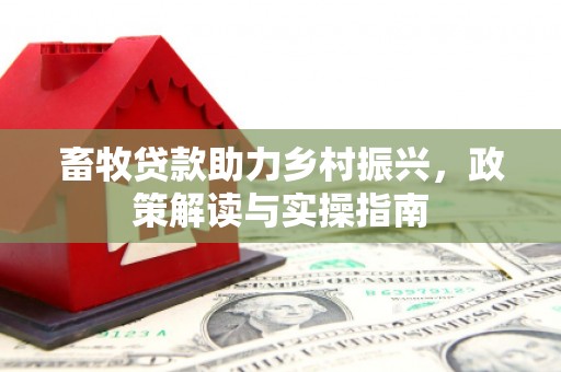 四湖畜牧贷款助力乡村振兴，政策解读与实操指南