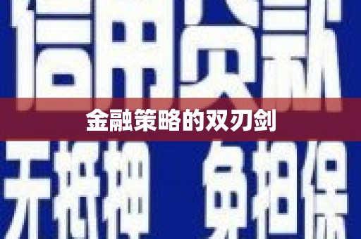 四湖金融策略的双刃剑