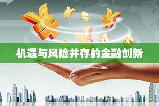 四湖机遇与风险并存的金融创新
