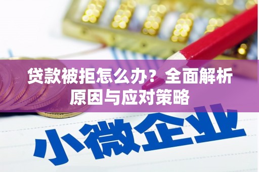四湖贷款被拒怎么办？全面解析原因与应对策略
