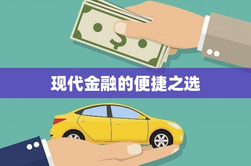 四湖现代金融的便捷之选